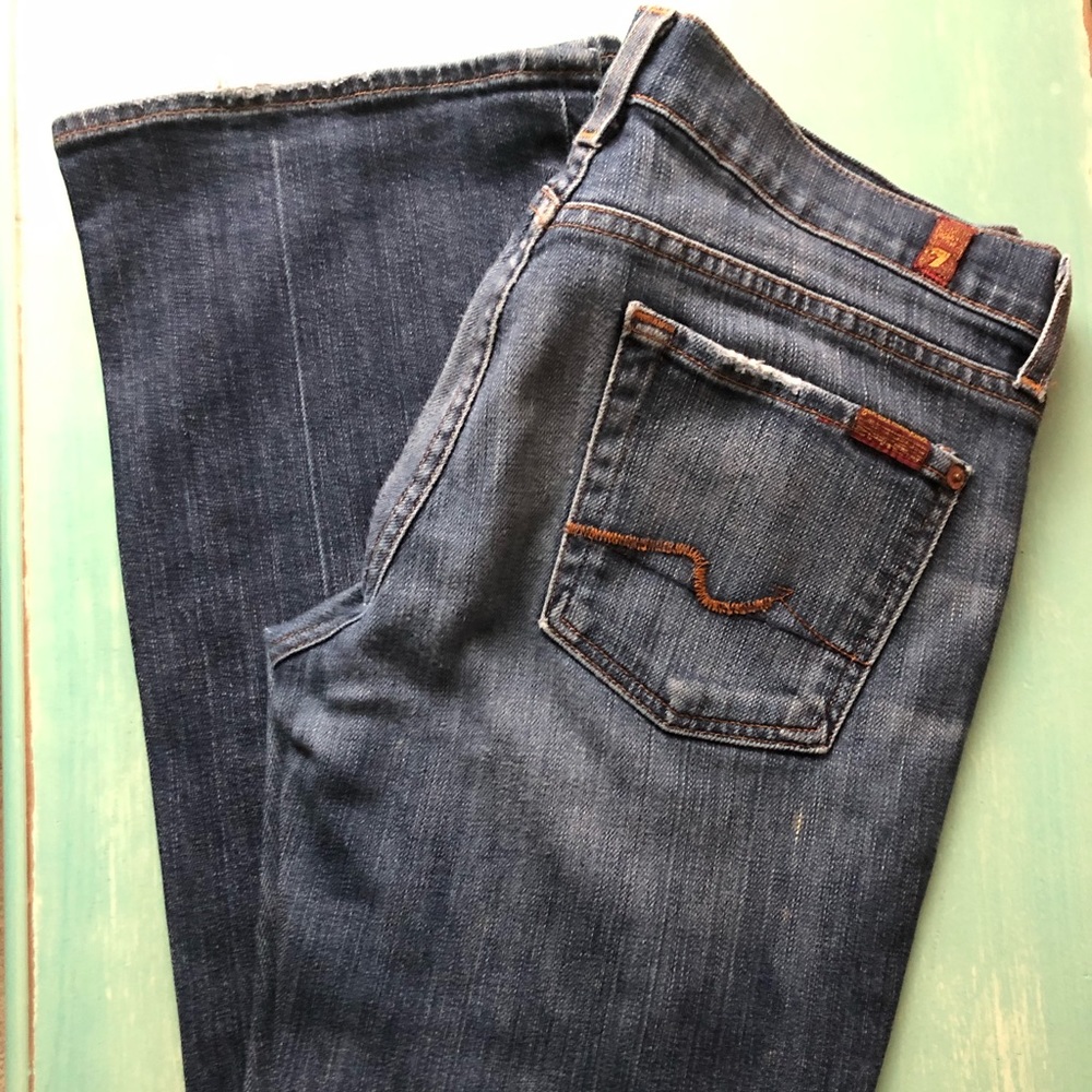 7 for all mankind jeans bootcut size 29